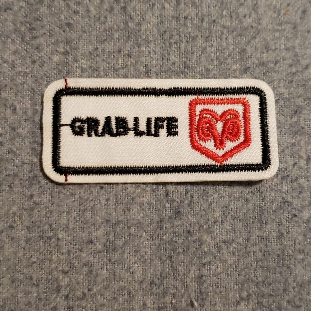 “Grab Life" Iron On Patch